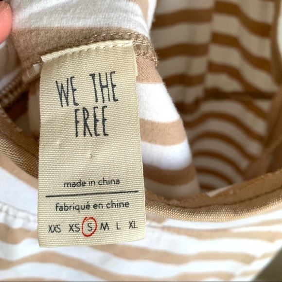 Free People We the Free Striped Halter Top - Picture 9 of 12